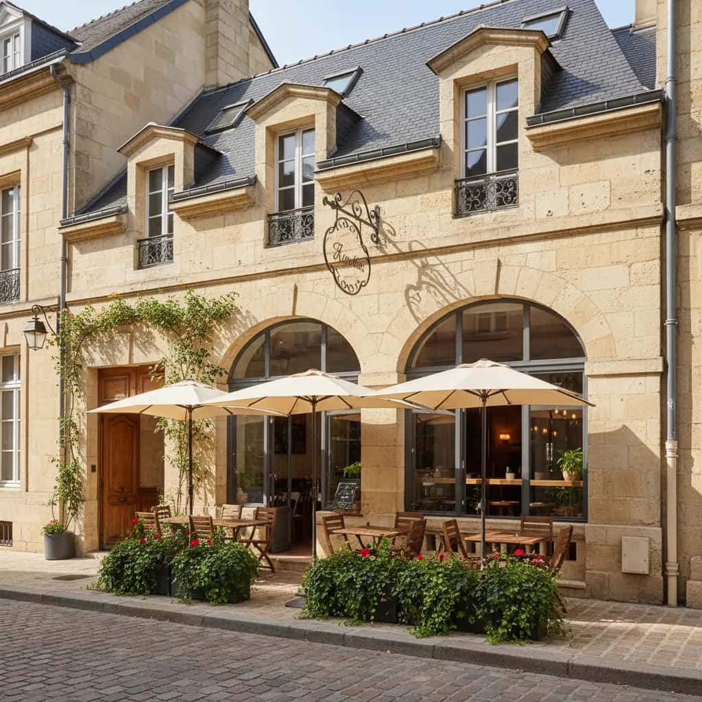 Restaurant 230m² à Bordeaux : terrasse - licence IV