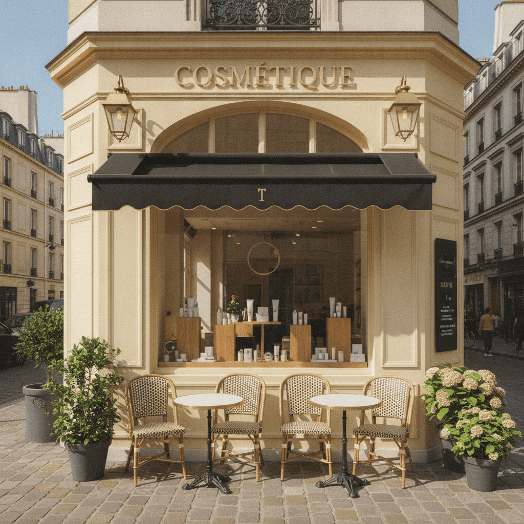 Cosmétique 64m² à Paris : climatisation - cave/réserve