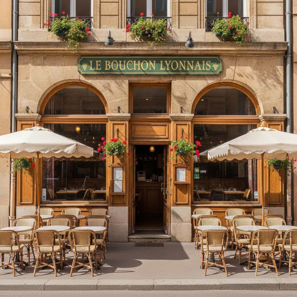 Restaurant 55 couverts à Lyon : terrasse - licence IV