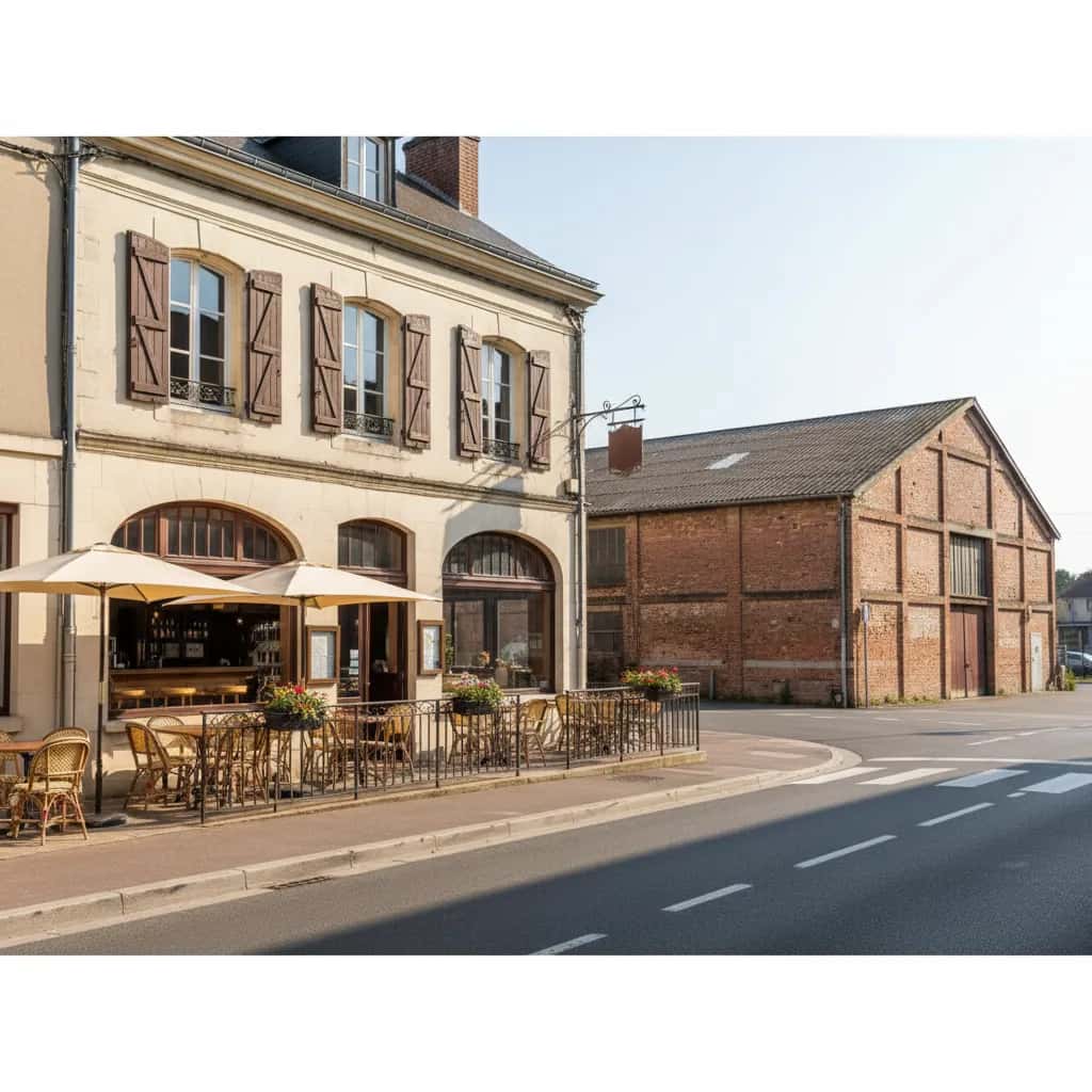 Bar-brasserie 180m² à Angers : terrasse - licence IV