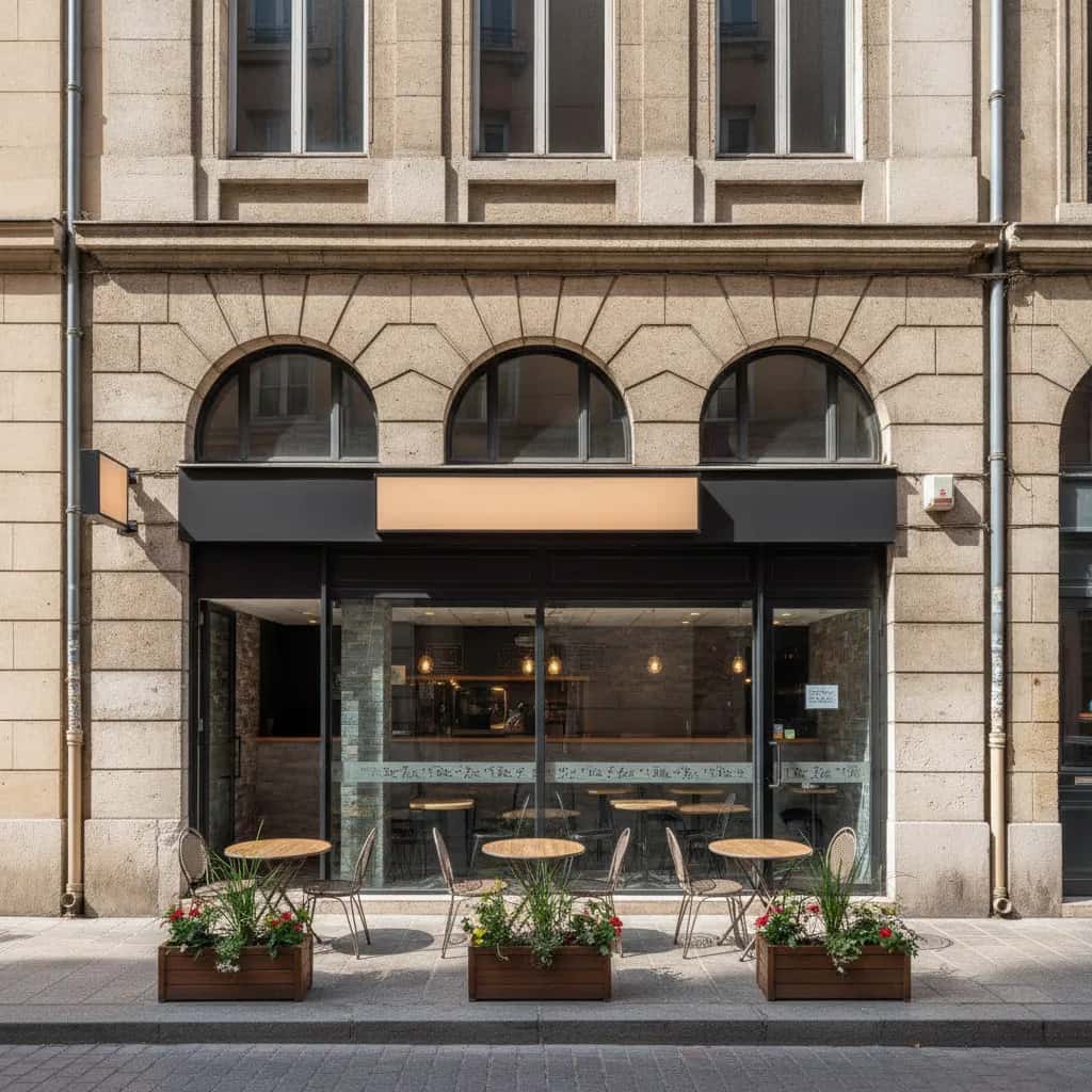 Fast-food 70m² à Lyon : cuisine équipée
