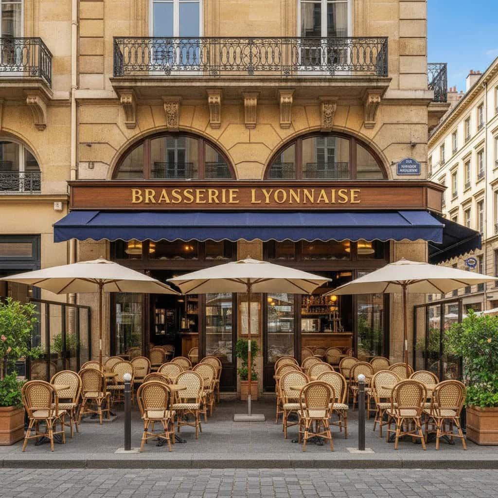 Bar-brasserie 140m² à Lyon : terrasse - licence IV