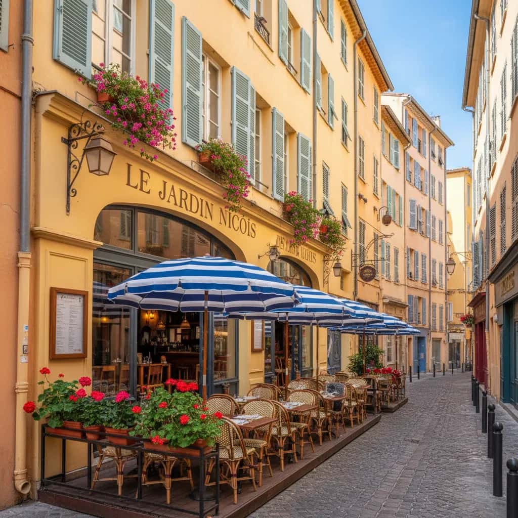 Restaurant 94m² à Nice : terrasse - licence IV