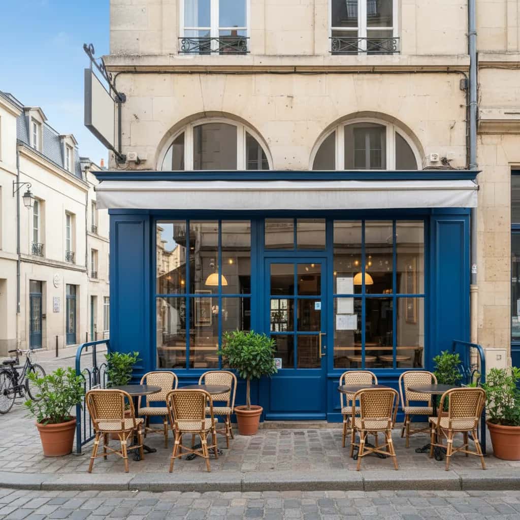 Restaurant à Nantes : terrasse - extraction