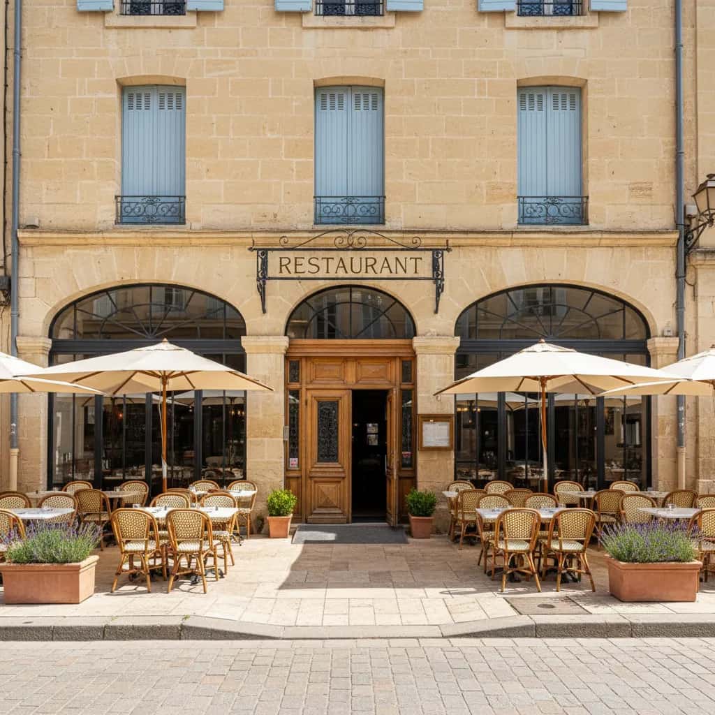Restaurant 422m² à Montpellier : terrasse - licence IV