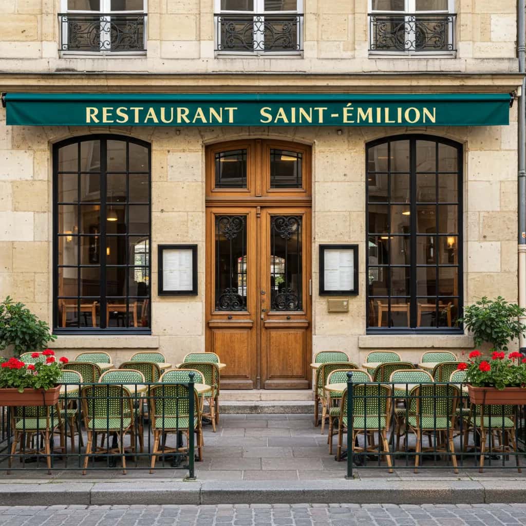 Restaurant 260m² à Bordeaux : terrasse - licence IV