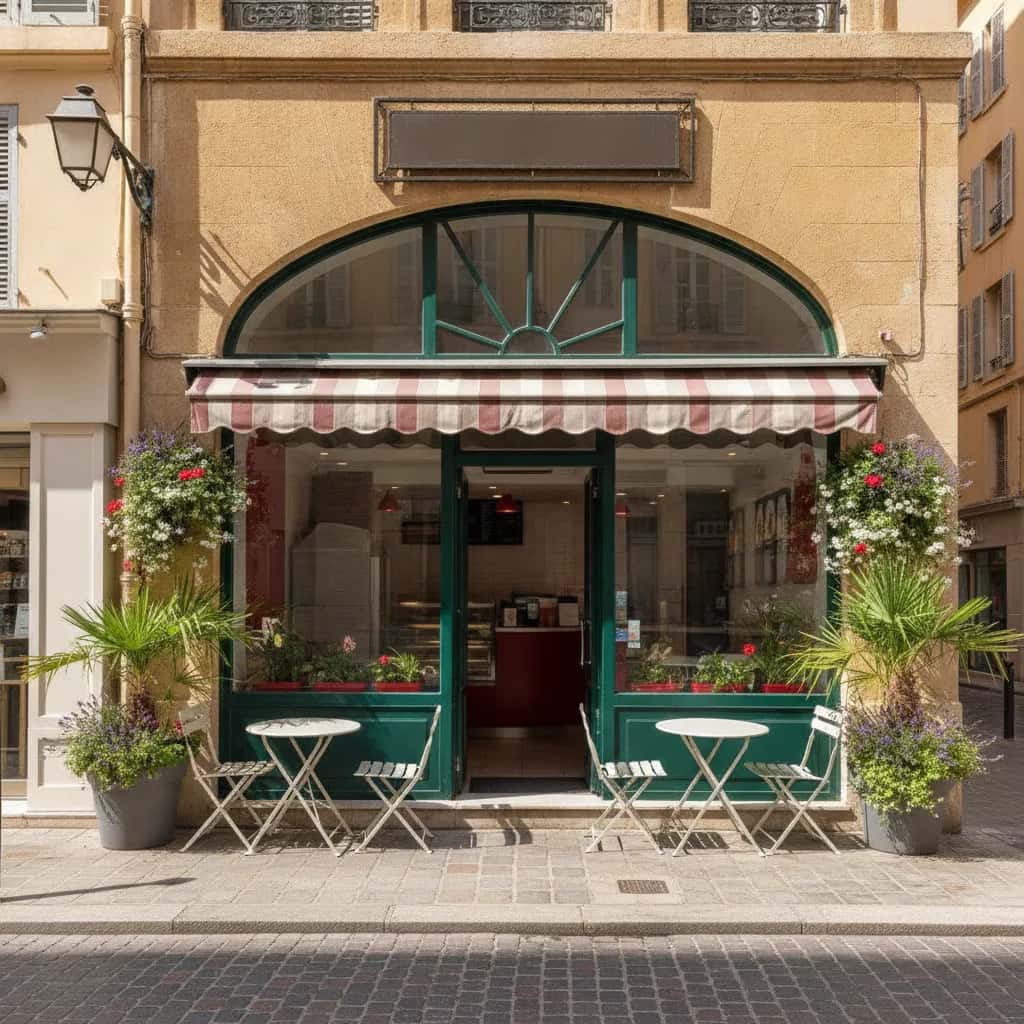 Fast-food 61m² à Nice : extraction