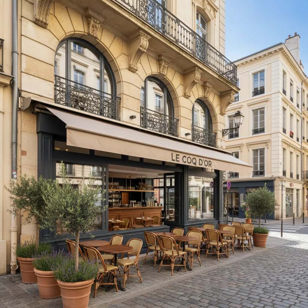 Restaurant 75m² à Lyon : extraction - cuisine équipée