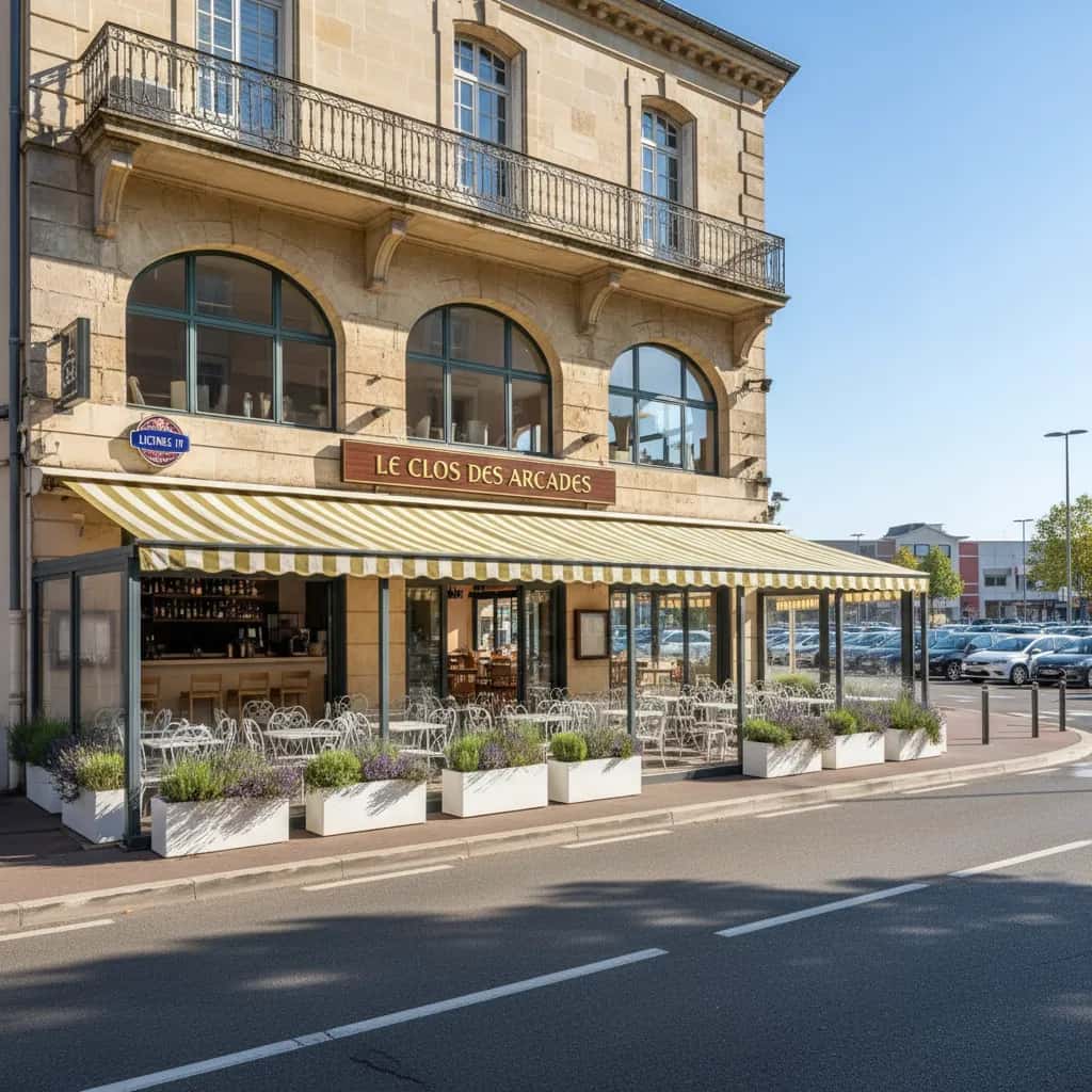 Restaurant à Montpellier : terrasse - licence IV
