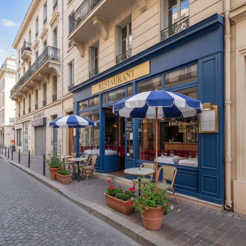 Restaurant 63m² à Nice : extraction - cuisine équipée