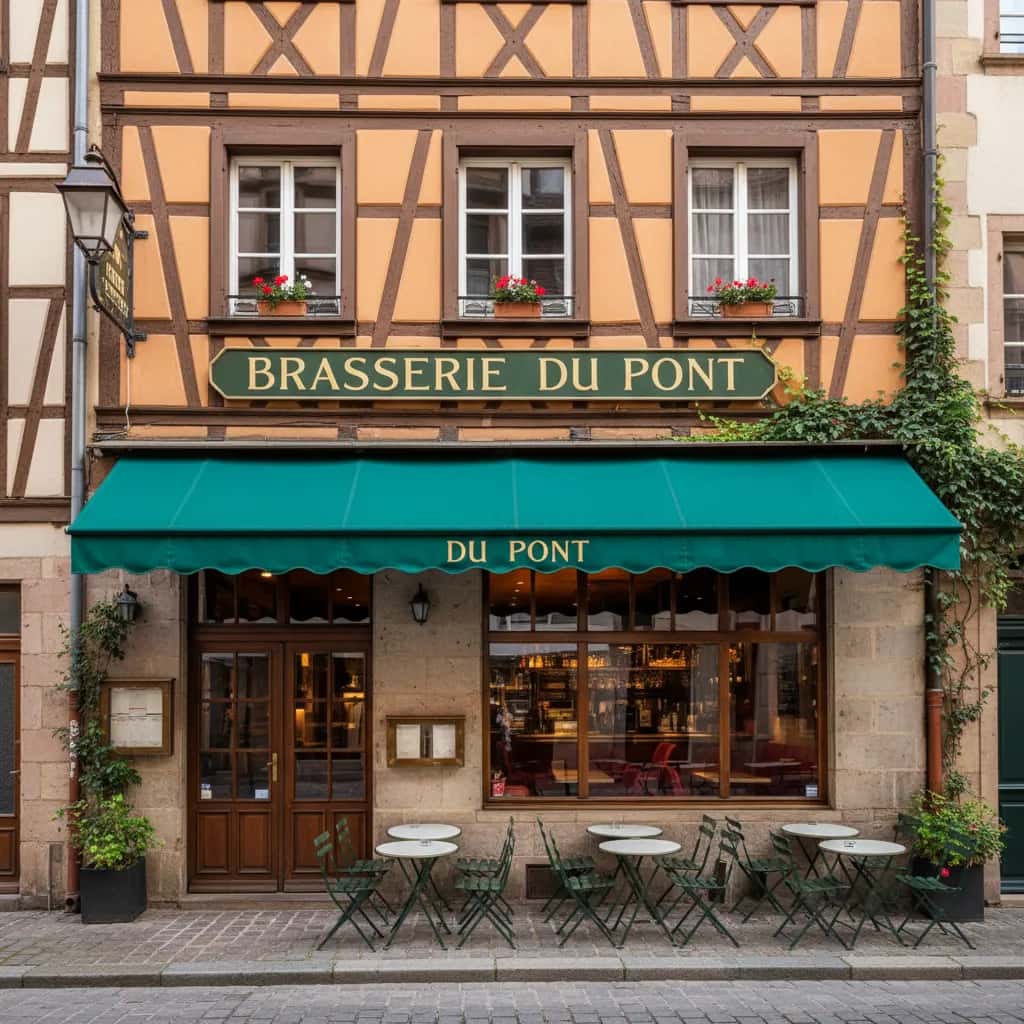 Bar-brasserie 120m² à Strasbourg : terrasse - licence IV