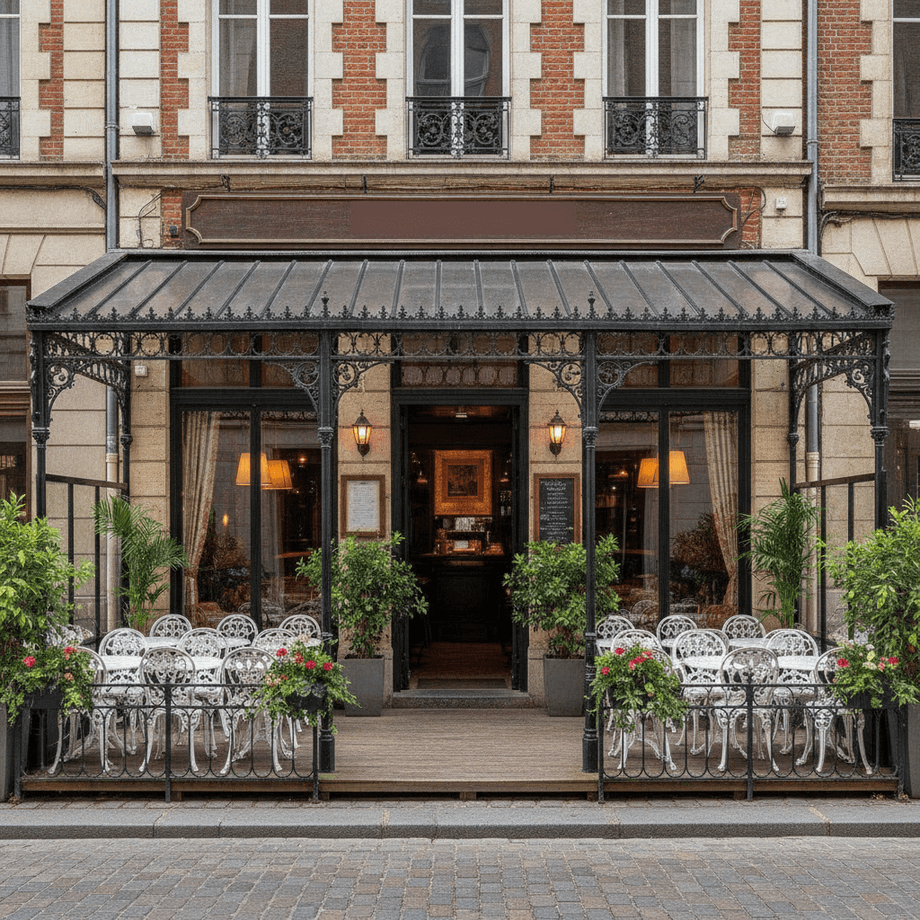 Restaurant à Lille : terrasse - licence IV