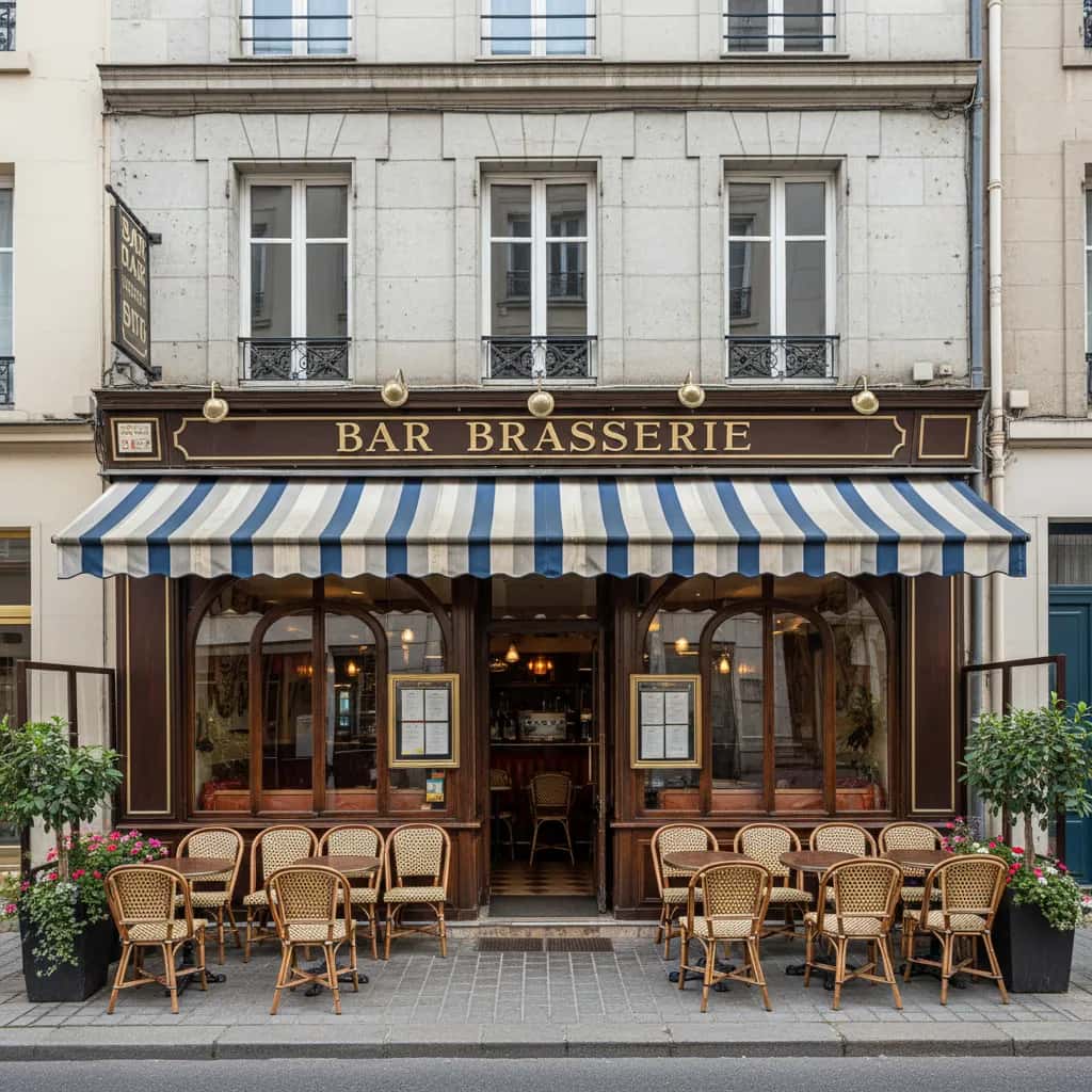 Bar-brasserie à Nantes : terrasse - licence IV