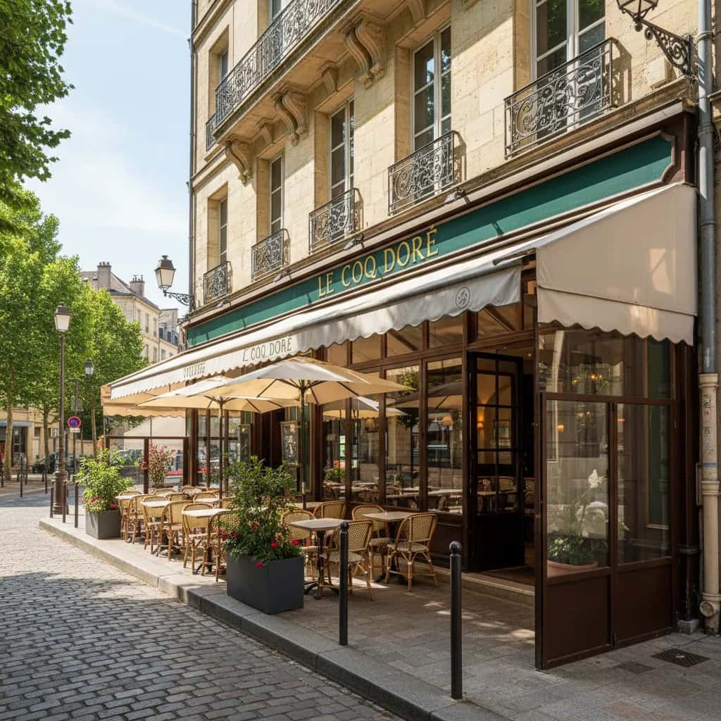 Restaurant 173m² à Bordeaux : terrasse - licence IV