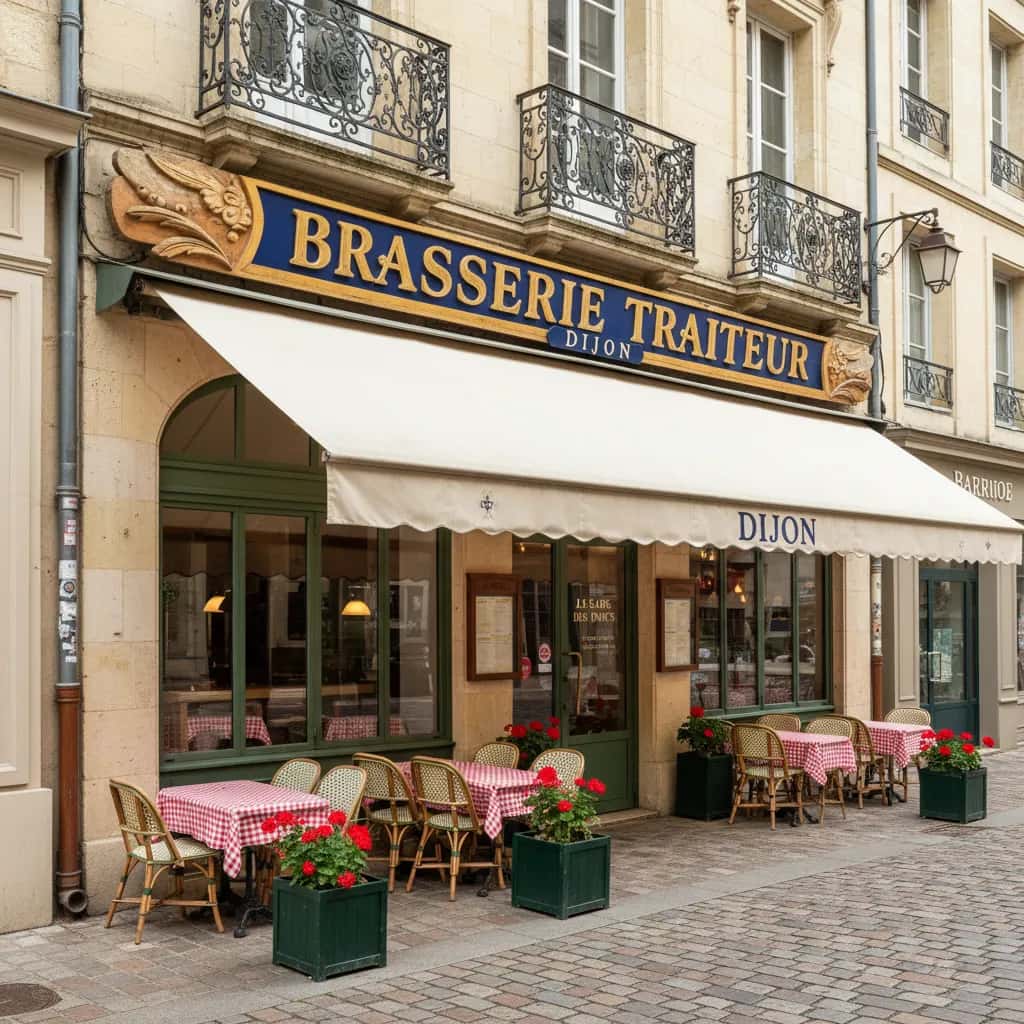 Bar-brasserie 200m² à Dijon : terrasse - licence IV