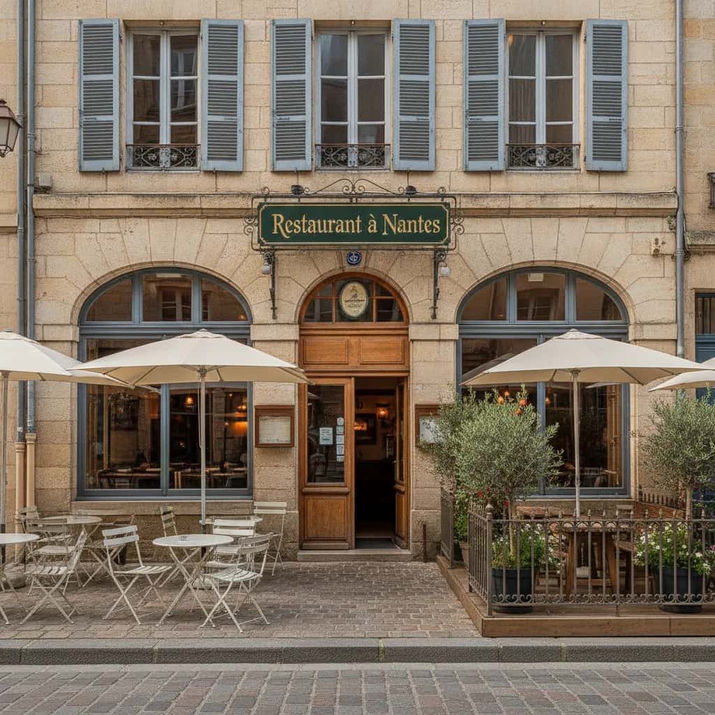 Restaurant à Nantes : terrasse - licence IV