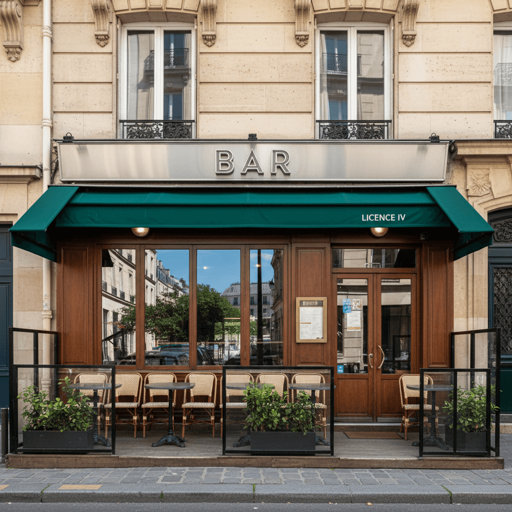 Bar avec Licence IV à Paris - 100 m² dans le quartier Ternes