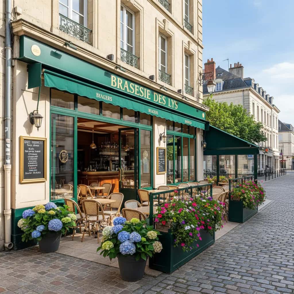 Bar-brasserie à Angers : terrasse - licence IV