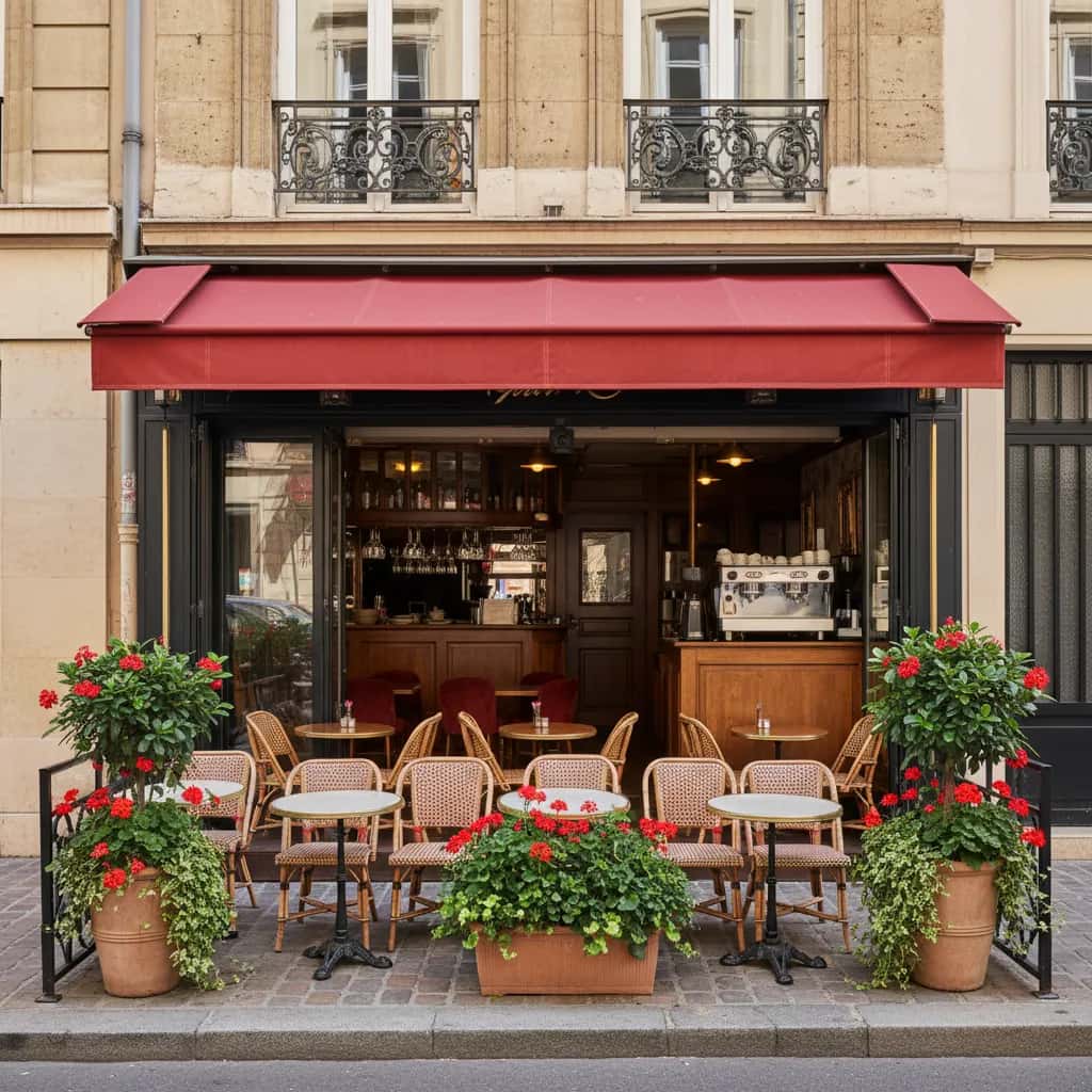 Restaurant à Lyon : terrasse - licence IV