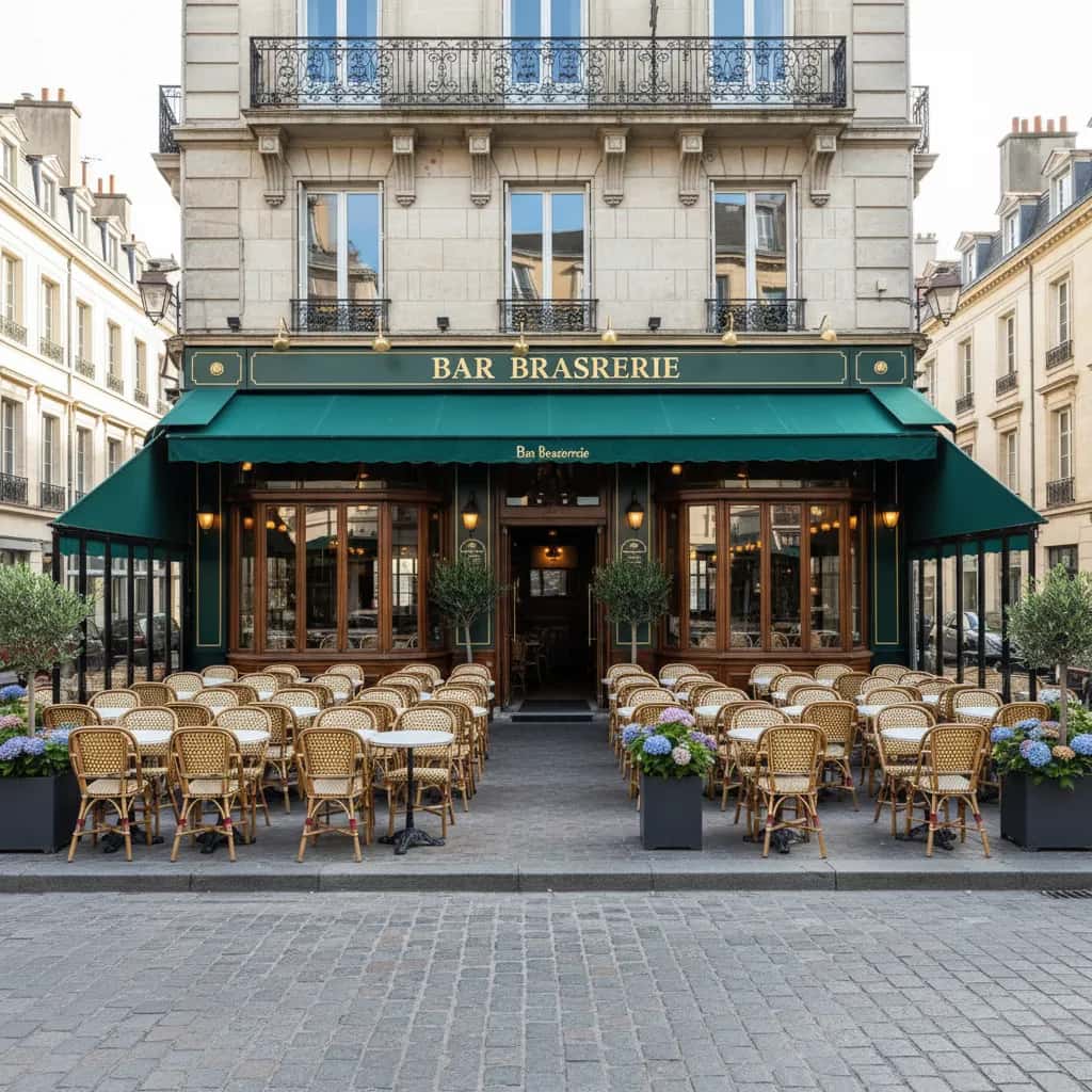 Bar-brasserie à Nantes : terrasse - licence IV