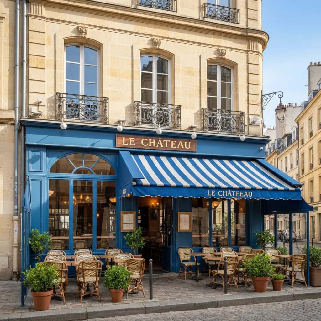 Restaurant 92m² à Bordeaux : extraction - climatisation
