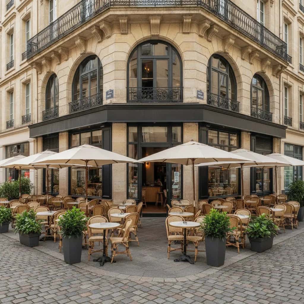 Restaurant 140m² à Nantes : terrasse - licence IV