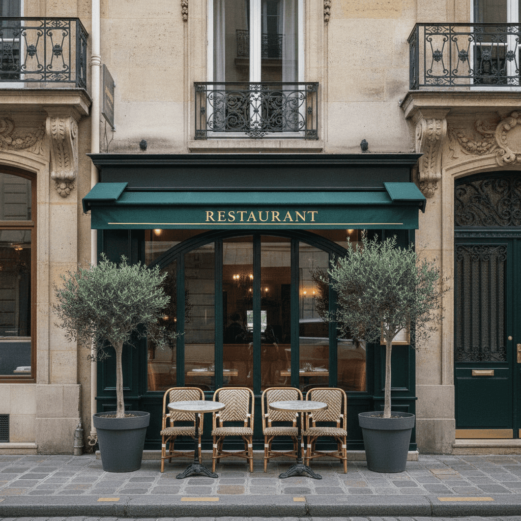 Restaurant 290m² à Paris : extraction