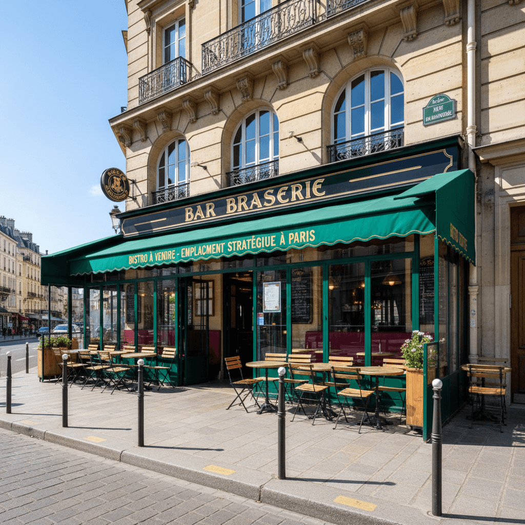Bistro à vendre - Emplacement stratégique à Paris