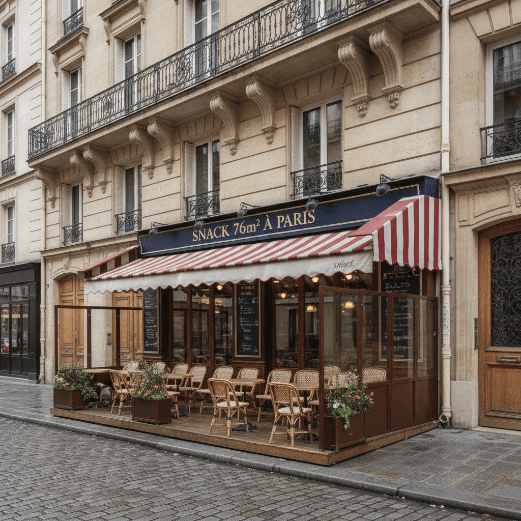 Snack 76m² à Paris