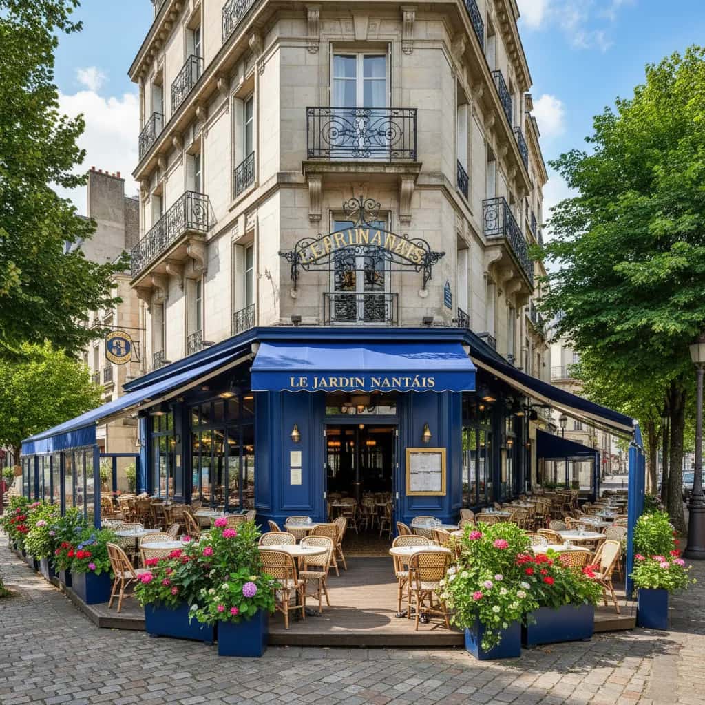 Restaurant à Nantes : terrasse - licence IV