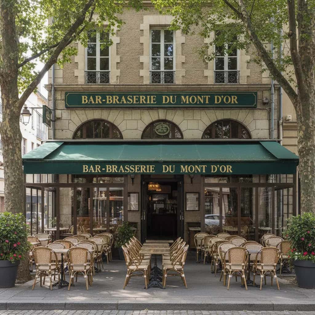 Bar-brasserie à Lyon : terrasse - licence IV