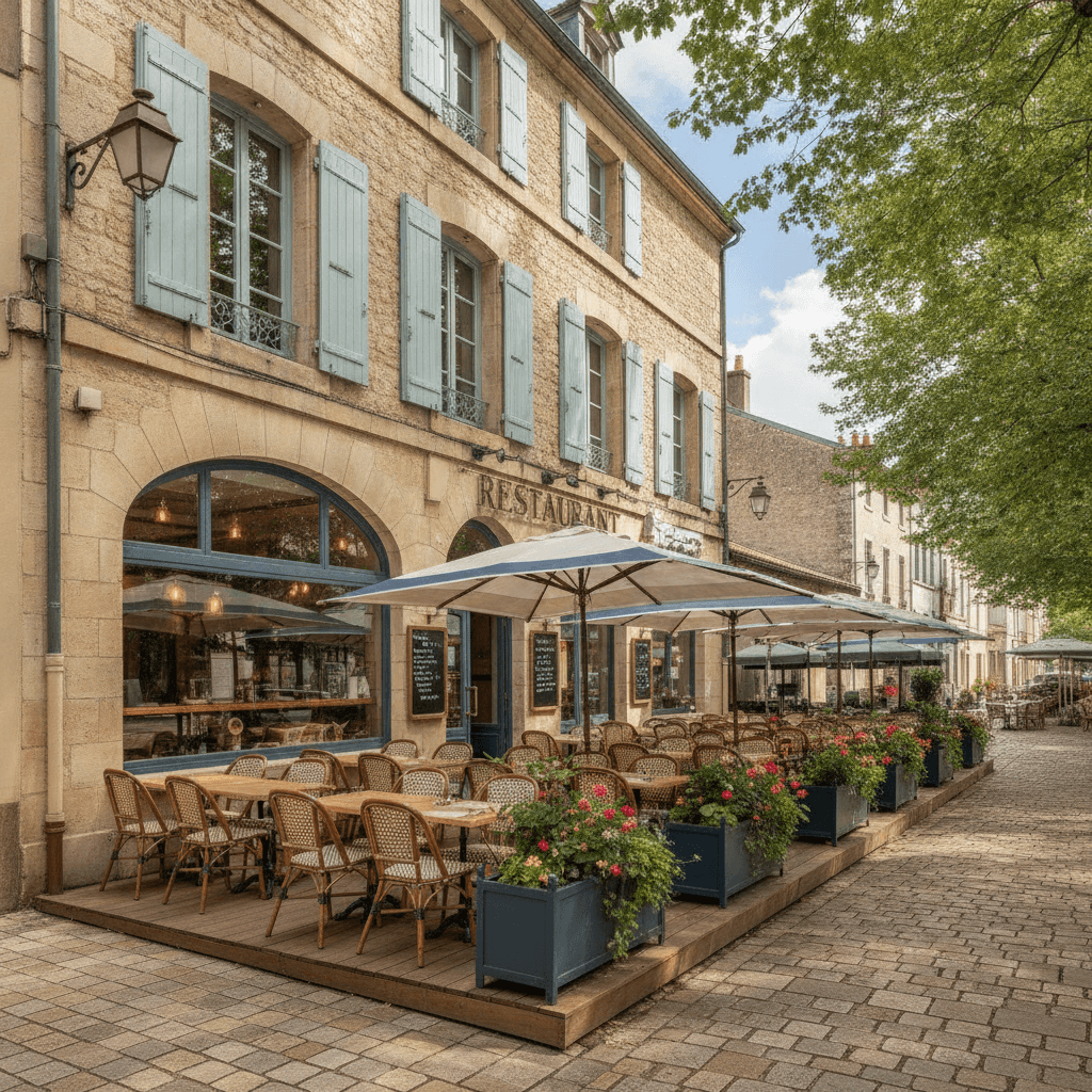 Restaurant 90m² à Pau : terrasse - licence IV