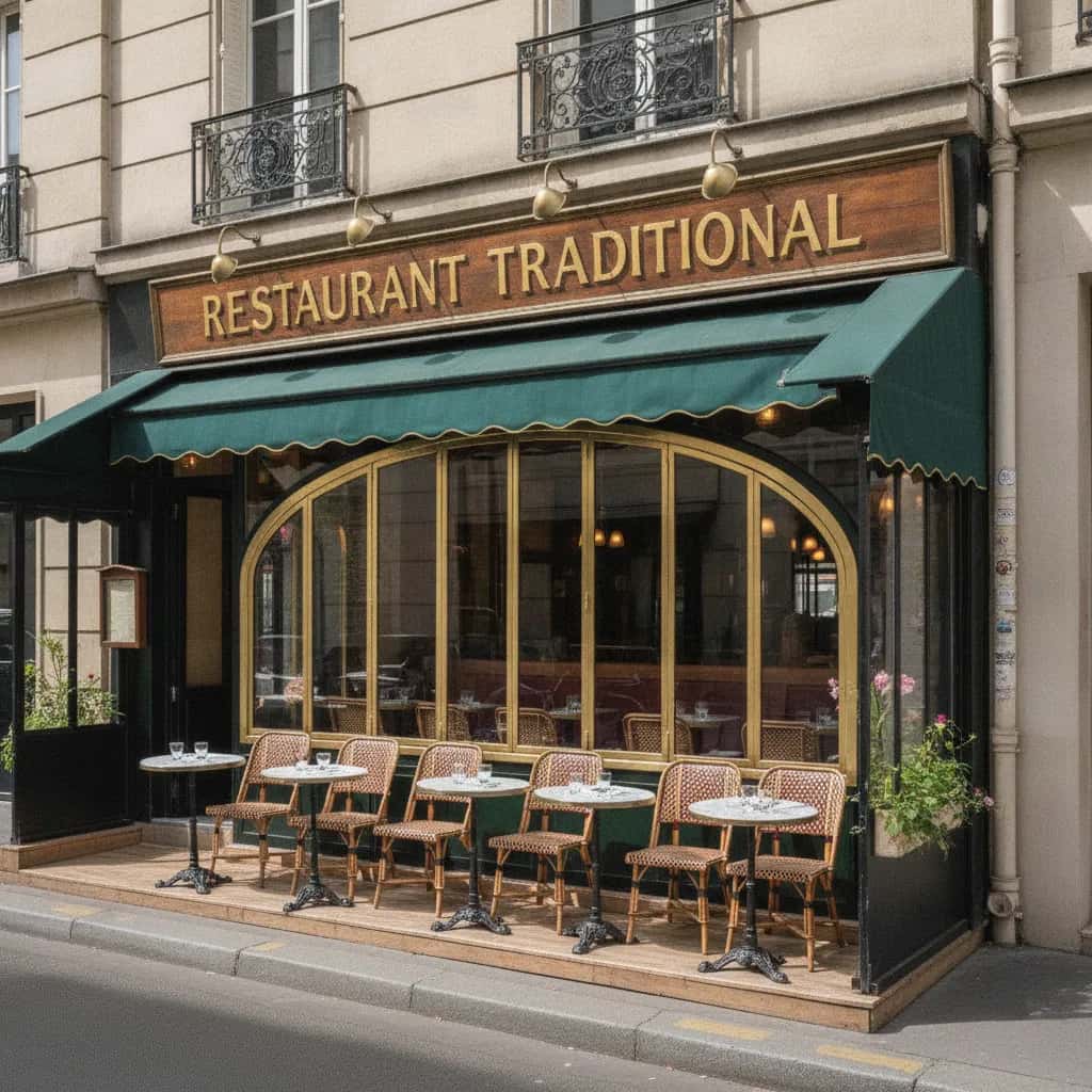 Restaurant 50 couverts à Paris : extraction - cuisine équipée