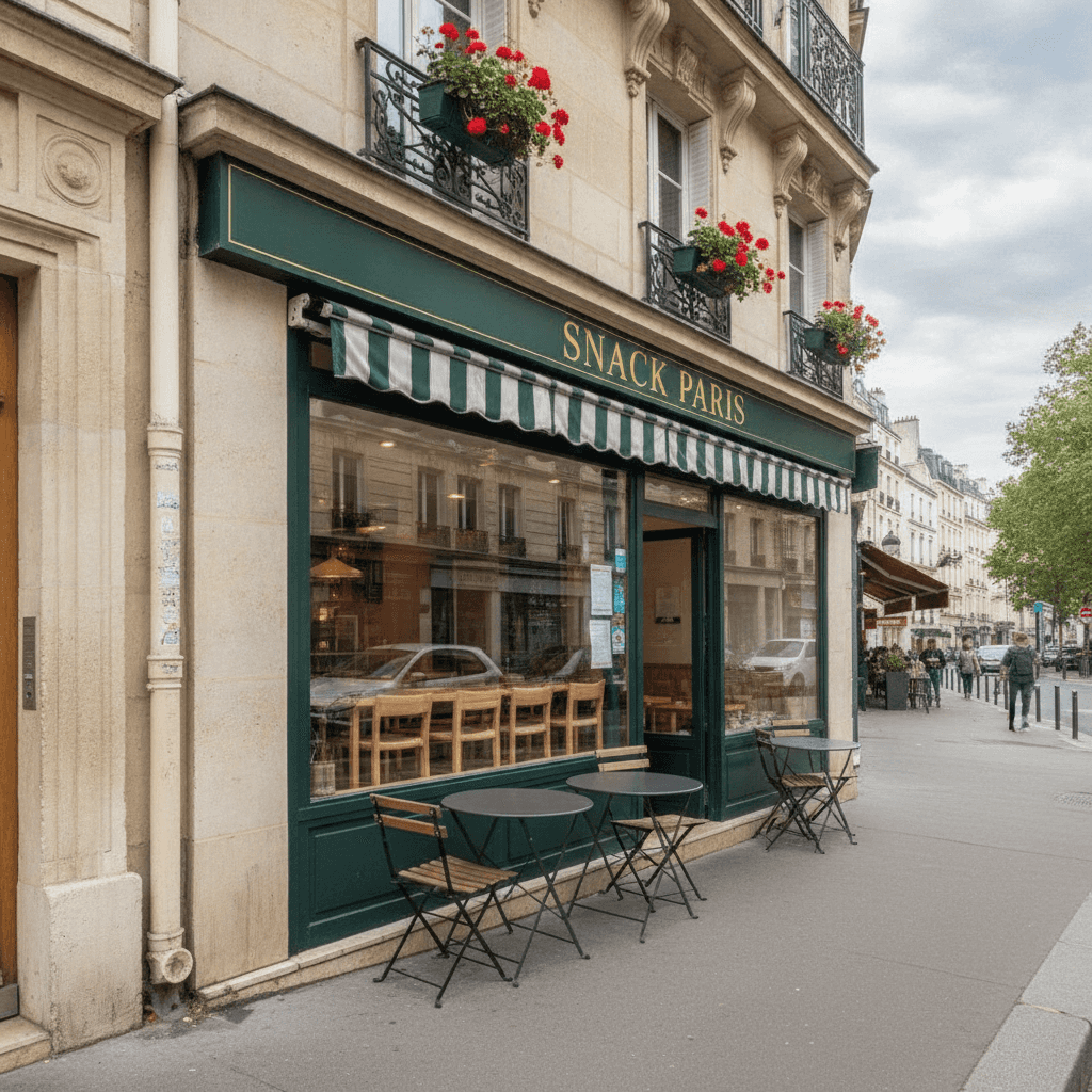Snack 28 couverts à Paris
