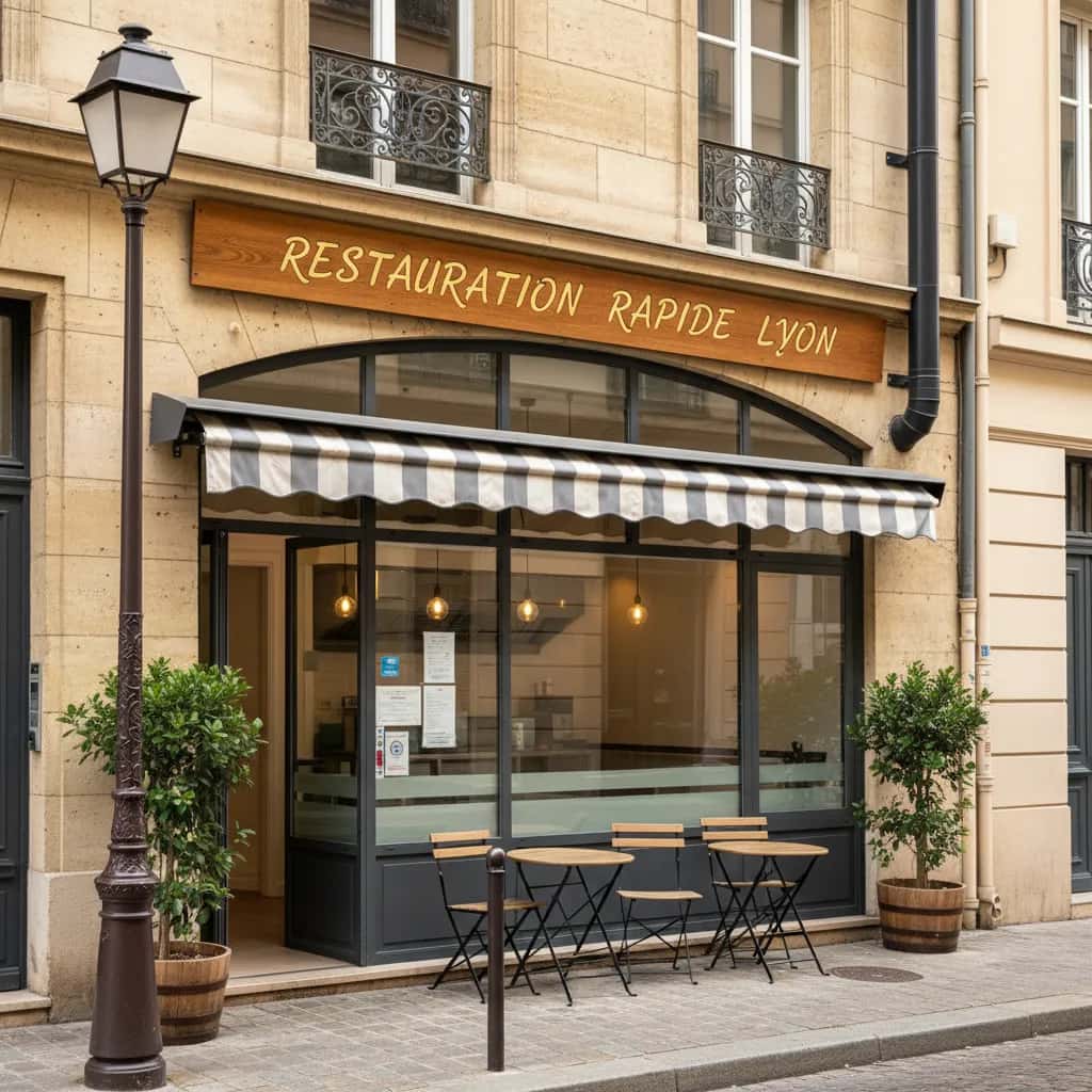 Local Commercial Restauration Rapide à Lyon