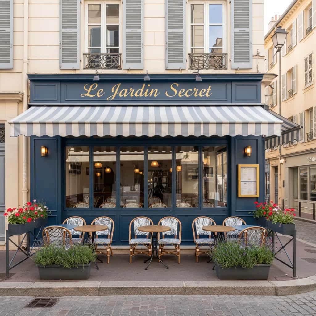 Restaurant à Nice : terrasse - licence IV