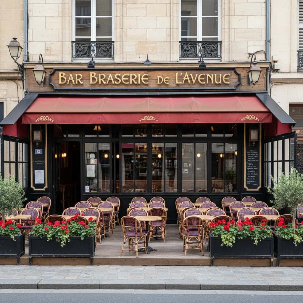 Bar-brasserie à Angers : terrasse - licence IV