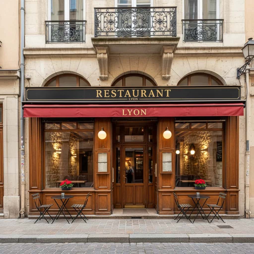 Restaurant 130m² à Lyon : terrasse - licence IV