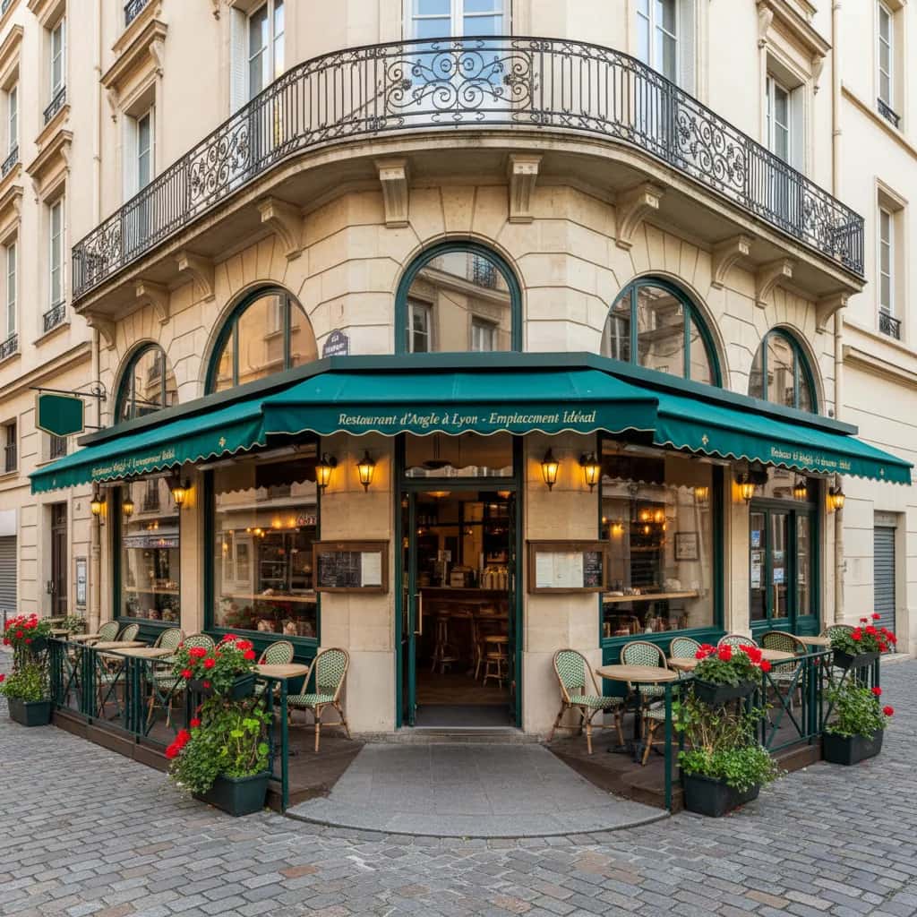 Restaurant à Lyon : terrasse