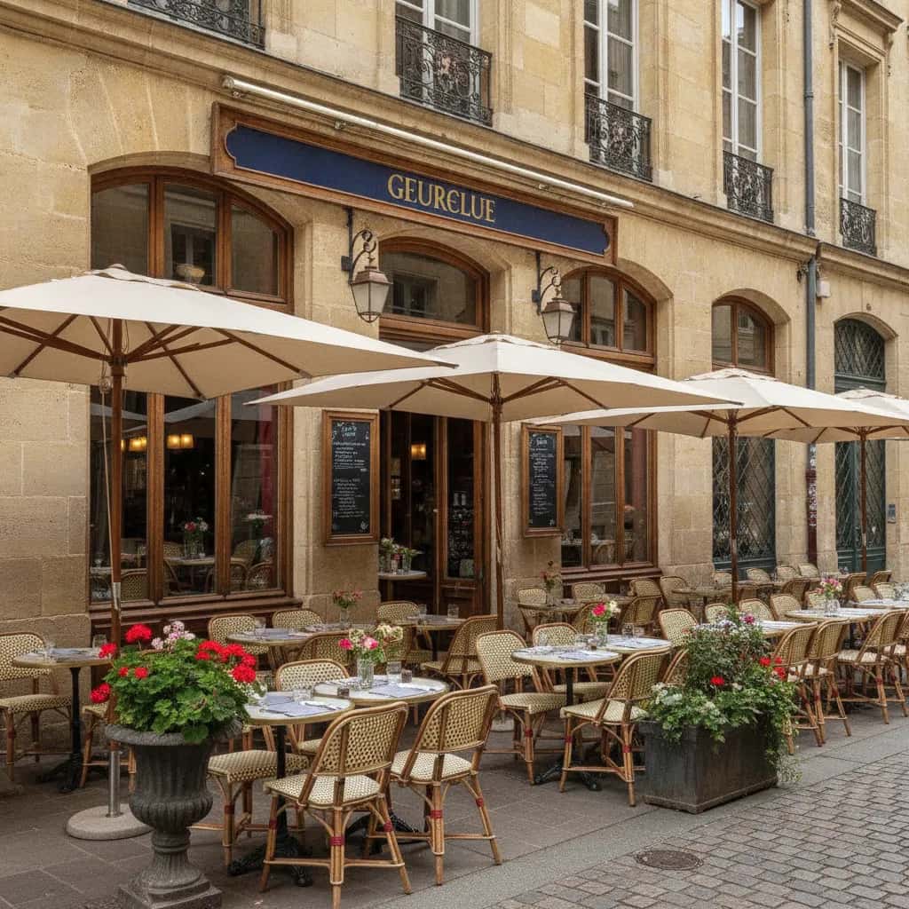 Restaurant 210m² à Bordeaux : terrasse - licence IV