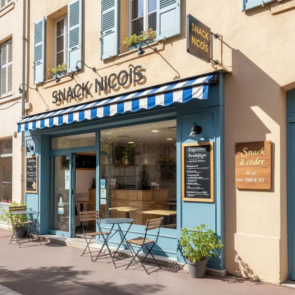 Snack 60m² à Nice