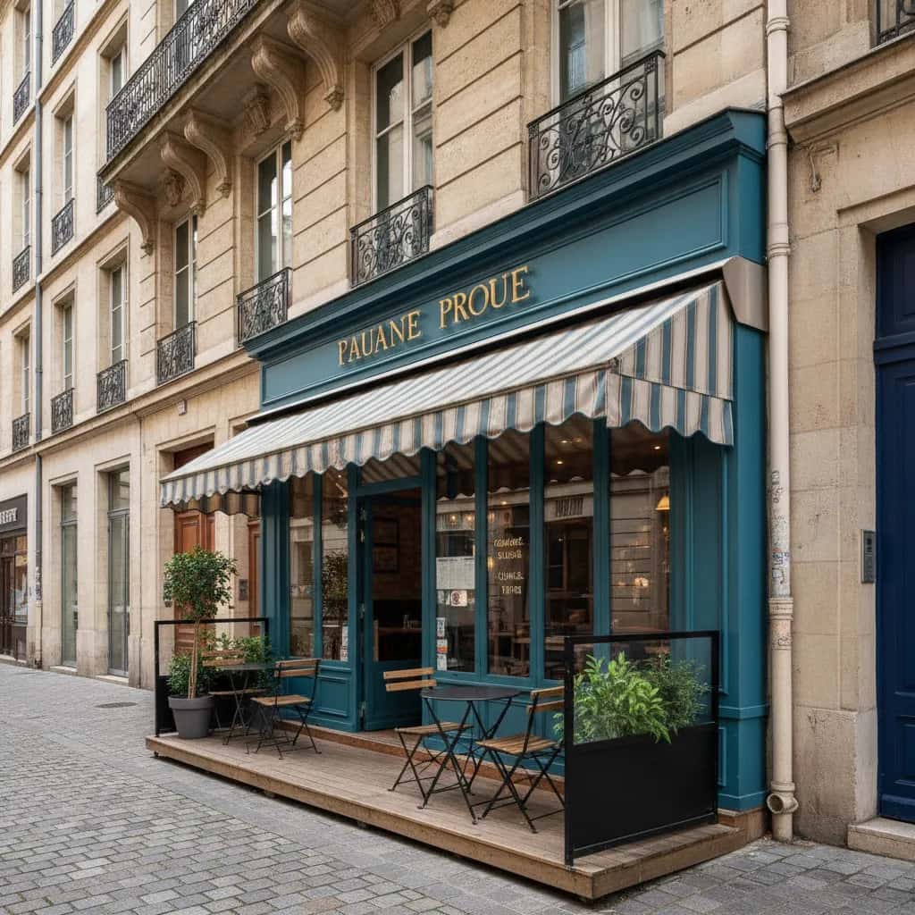 Restaurant 73m² à Lyon : extraction