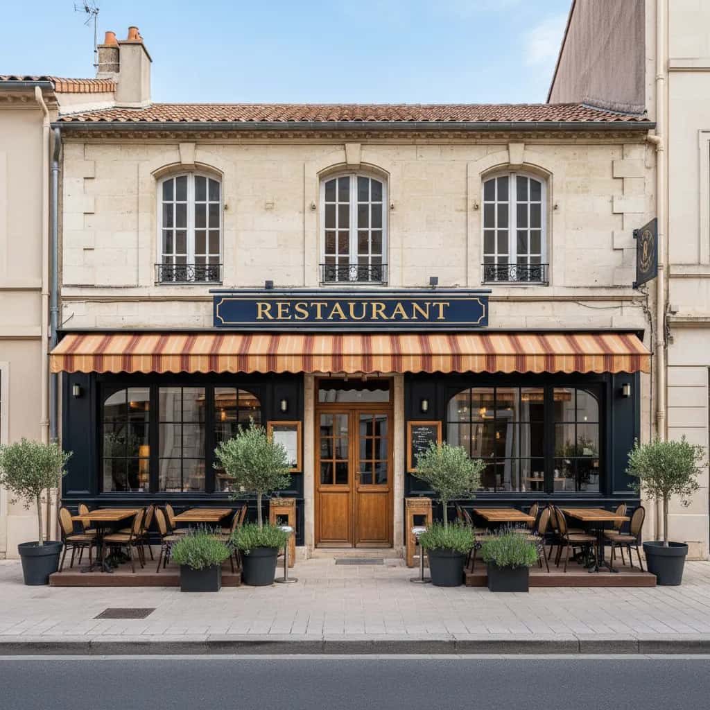 Restaurant 300m² à Montpellier : terrasse - licence IV
