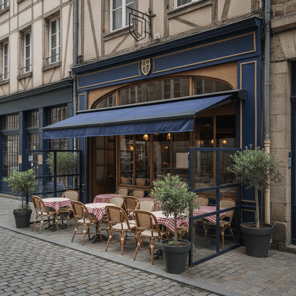 Restaurant à Rennes : terrasse - licence IV