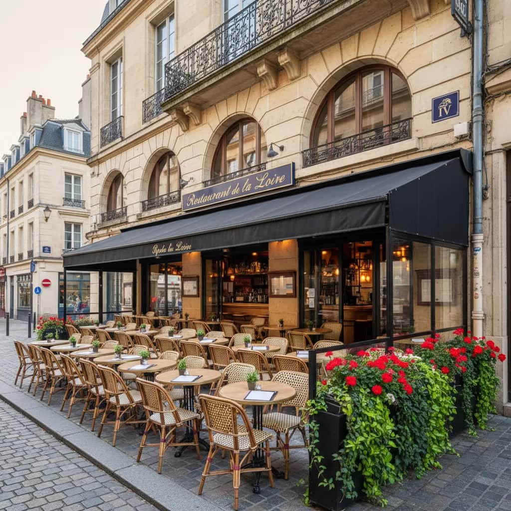 Restaurant à Nantes : terrasse - licence IV