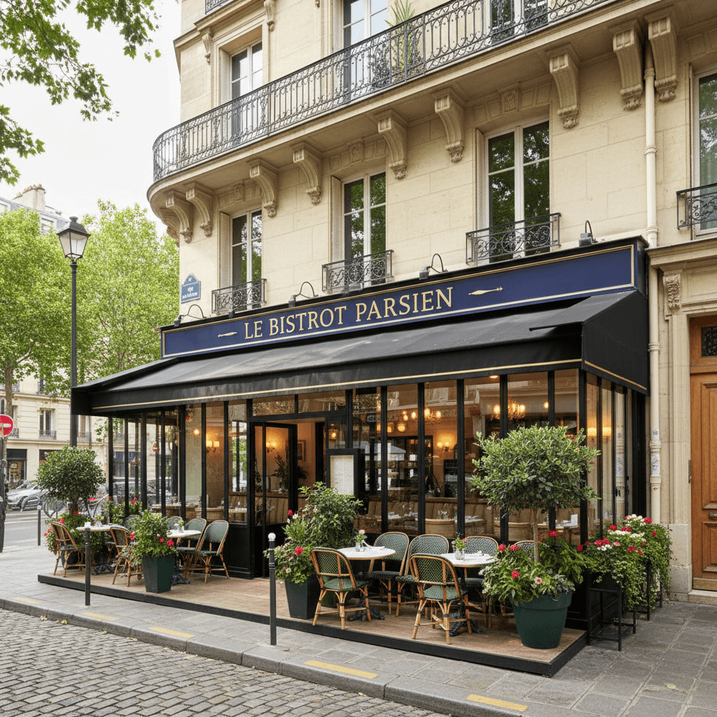 Restaurant spacieux à Paris, idéalement situé