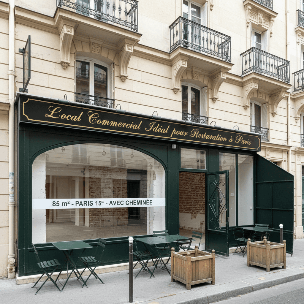 Local Commercial Idéal pour Restauration à Paris