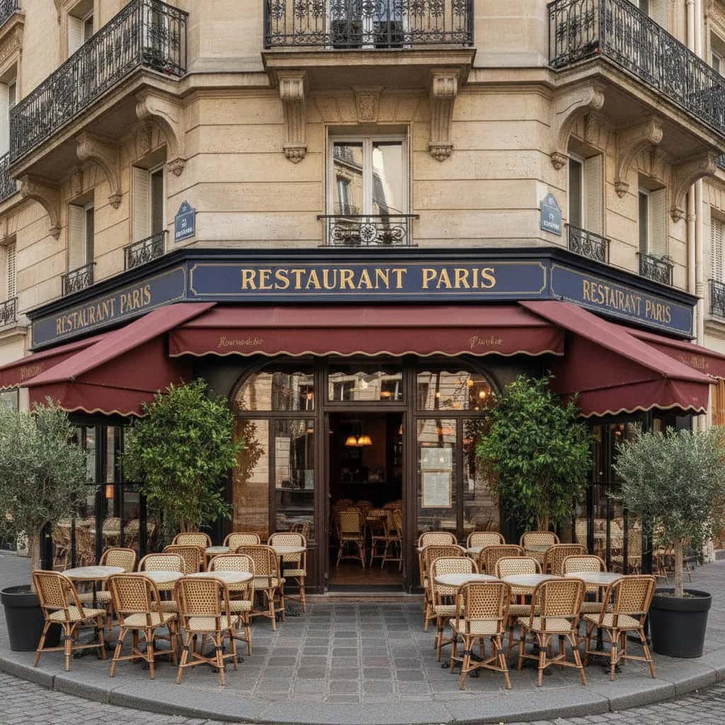 Restaurant 50 couverts à Paris : terrasse - licence IV