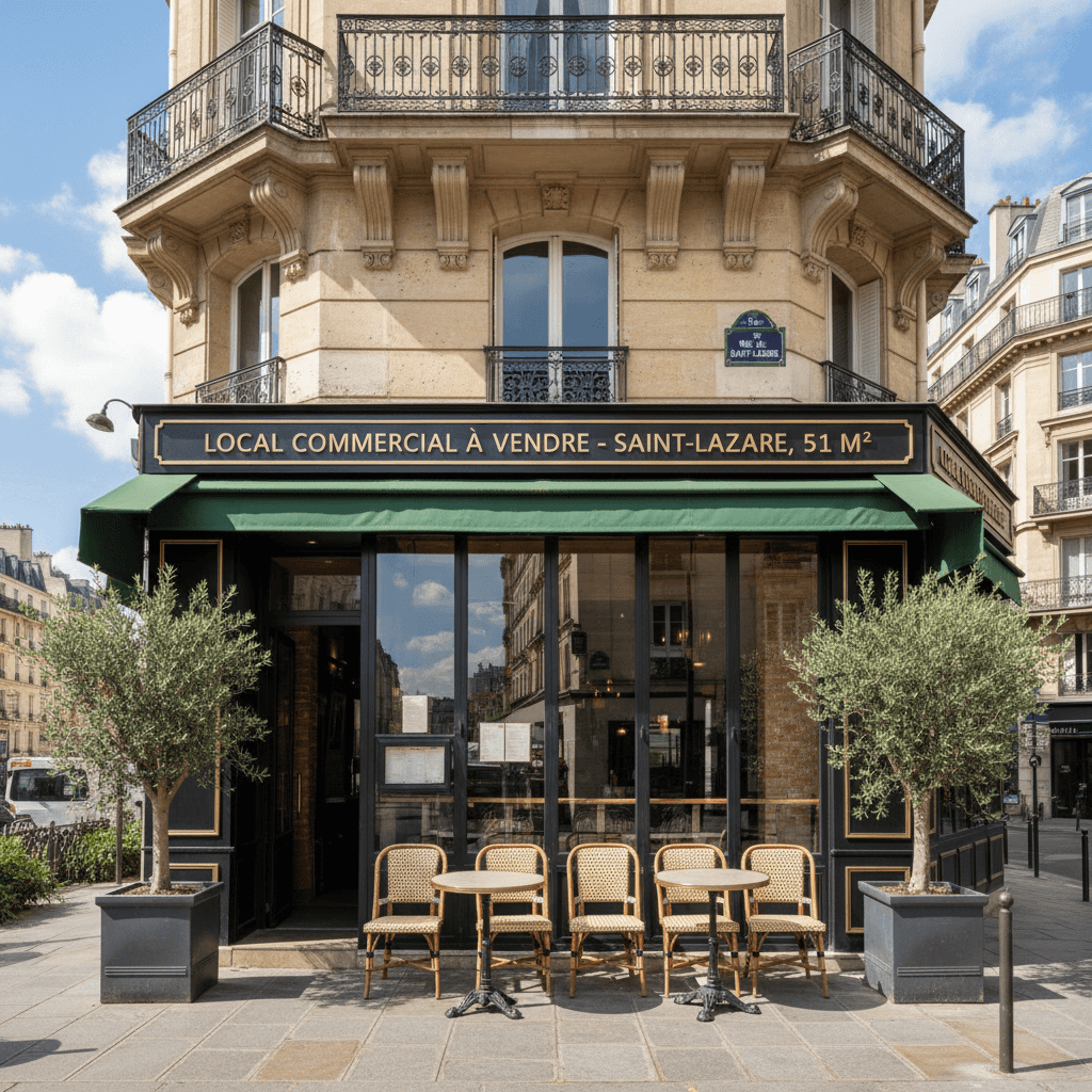 Local commercial à vendre - Saint-Lazare, 51 m²