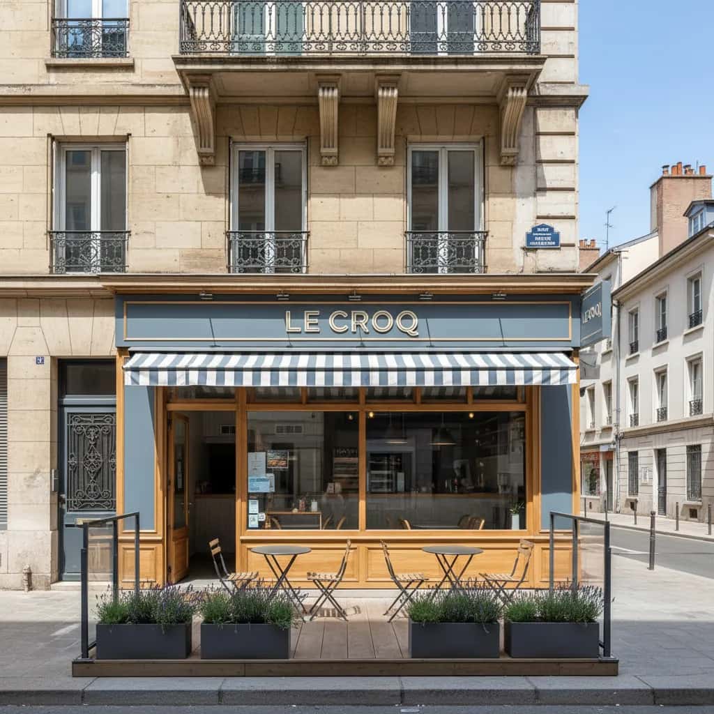 Snack 33m² à Lyon : extraction